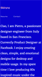 Mobile Screenshot of pietroschirano.com